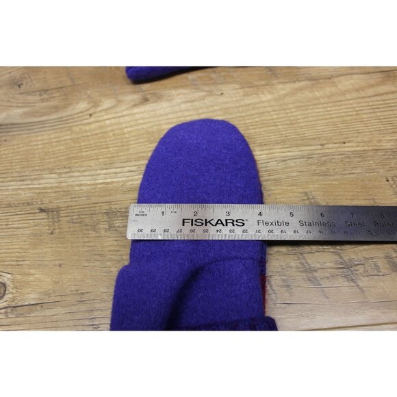 Handmade Wool Sweater‎ Mittens Women’s Size Fleece Lined Upcycled Winter Gloves - Picture 10 of 10